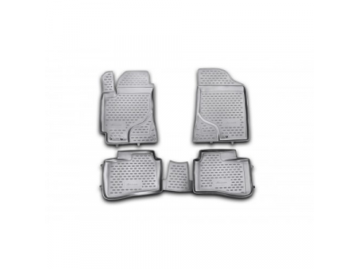 Коврики в салон KIA Cerato 2009-2013, 4 шт. (полиуретан) от ELEMENT Коврики в салон KIA Cerato 2009-2013, 4 шт. (полиуретан)