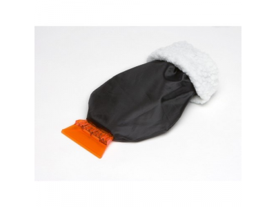 Скребок с меховой варежкой "AIRLINE"