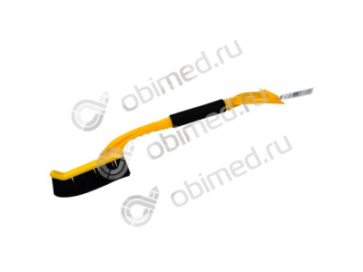 Щетка от снега со скребком 65см.