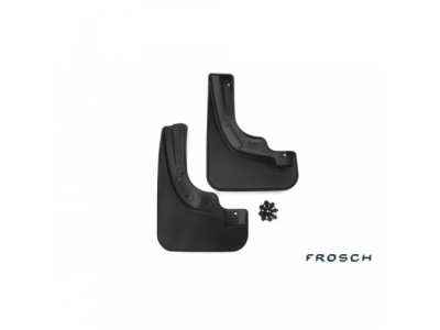 Брызговики передние OPEL Corsa D 2006->, хб. (полиуретан)