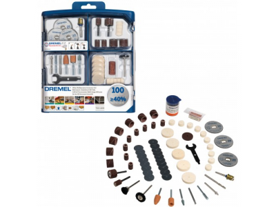 Набор многофункциональных насадок DREMEL® включает 100 позиций (723)