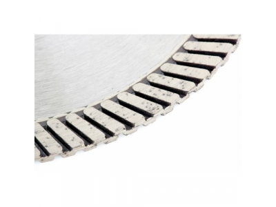 Диск алмазный ф 125х22,2 мм., турбо, сухое резание GROSS