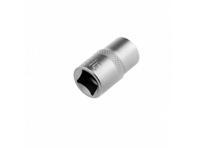 Головка торцевая 1/2, Е16, CrV Stels от STELS Головка торцевая 1/2, Е16, CrV Stels