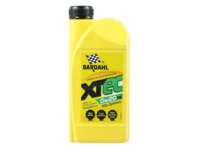Масло моторное синтетика 0W-20 1 л.XTEC FE от Bardahl Масло моторное синтетика 0W-20 1 л.XTEC FE