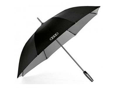 Зонт-трость Audi Stick Umbrella, big, black/titan, артикул 3121500100