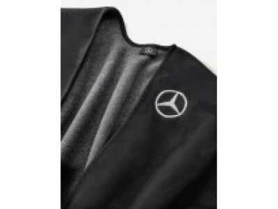 Флисовая накидка Mercedes Rwanda Fleece, Unisex, Black от Mercedes Флисовая накидка Mercedes Rwanda Fleece, Unisex, Black