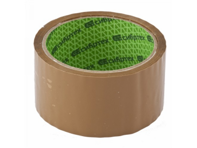 Скотч, 36 мм х 40 м, коричневый // СИБРТЕХ